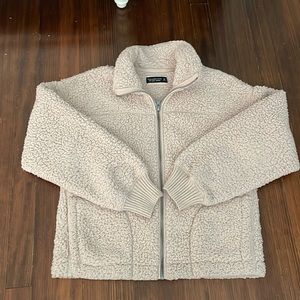 Abercrombie & Fitch Soft AF Sherpa - Full Zip